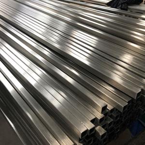 China Welded 201 202 Jindal Steel Square Pipe 3 4 316 Stainless Steel Tubing 12000mm on sale