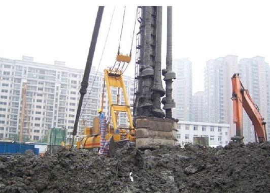 Buy Underground Drum 195m 125kN Hydraulic Piling Rig at wholesale prices