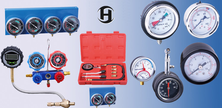 Metal Digital Air Pressure Chuck For Car Inflator Pump Hydraulic