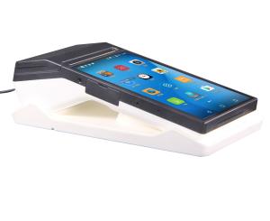 China 1GB DDR3 8GB EMMC Storage Mini Handheld POS Terminal with BT 4.0 and QR Code Printer on sale