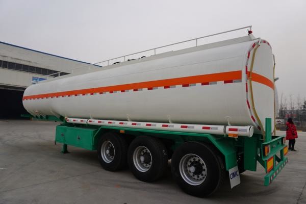 45000 litre tri axle petro tanker trailer oil carrier fuel tank trailer
