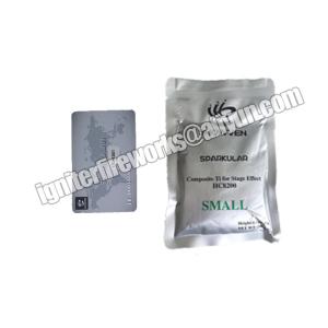 Quality 10min 200gram Composite Ti Titanium Powder For Entertainment for sale