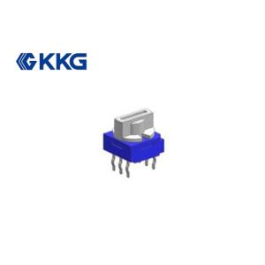 ISO9001 Binary Coded Rotary Switch Pcb Mount With Circuit Control