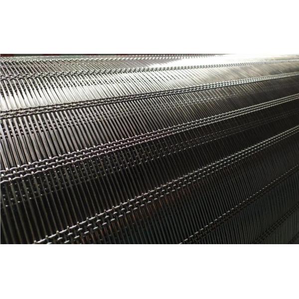 Abrasion Resistant Steel Wire Quarry Screen Mesh , Aggregate Woven Metal Screen
