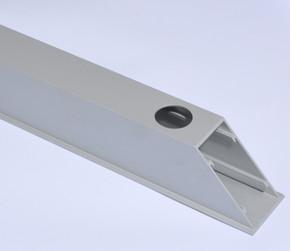 China Building Silver Anodized Aluminium Rectangular Tube with CNC Deep Processing on sale