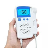 China Pregnant Woman Fetal Doppler Heart Monitor Digital Fetal Heartbeat Monitor for sale