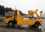 Durable Hydraulic 6000kg Wrecker Tow Truck , Highway / City Road Occasion