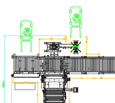 Automatic Robotic Partition Board Gantry Palletizer Machine System