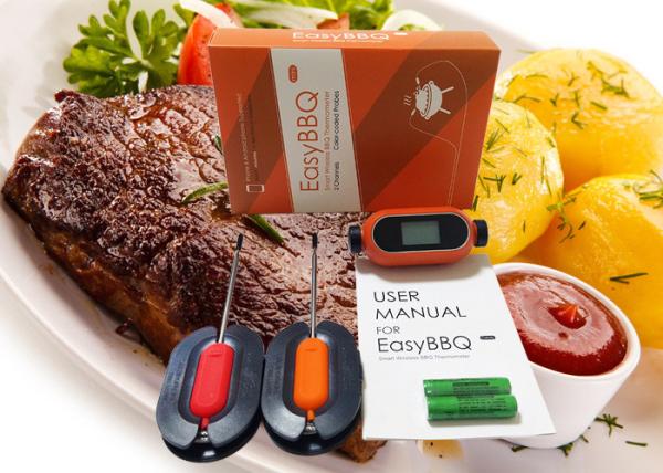 Buy APP Smart Control Smart Wireless Bbq Thermometer Mobile Operated Programmed With Timer at wholesale prices