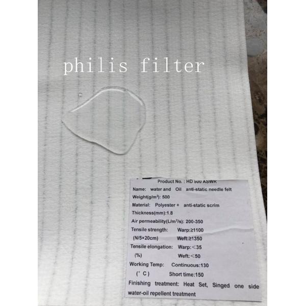 Non Woven Waterproof Anti Static Filter Cloth