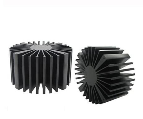Buy Solid Aluminum Extrusion Profiles , Led Lightling Extruded Heat Sink at wholesale prices