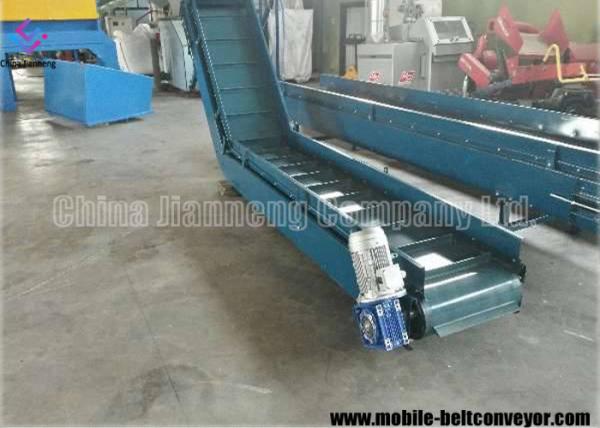 Buy Mobile Loading Unloading Conveyor System , Unloading Conveyor System With Cleated Belt at wholesale prices