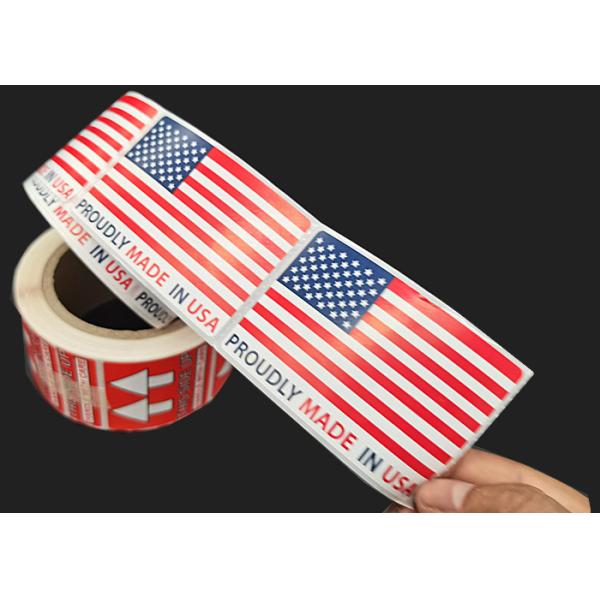 Waterproof Custom Shipping Labels 500 Labels / Roll Printer Label Sticker