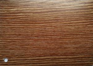 Quality Golden Oak Wood Grain PVC Membrane Foil For Doors Surface 0.35MM for sale
