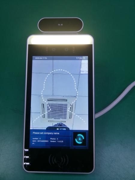 Buy 8 Inch Android Based Thermal Camera Temperature Face Detect Control Terminal Panel Relay Output at wholesale prices