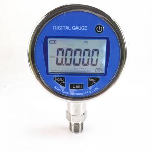 China LED Display Precision Air Digital Pressure Gauge Zero Automatically Setted 20mA on sale