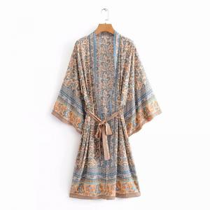 Quality Bohemian Inspirated Oversized Cotton Kimono for sale