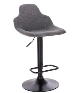 Quality Commercial Dark Grey Fabric Counter Height Stools For Kitchen Counter for sale