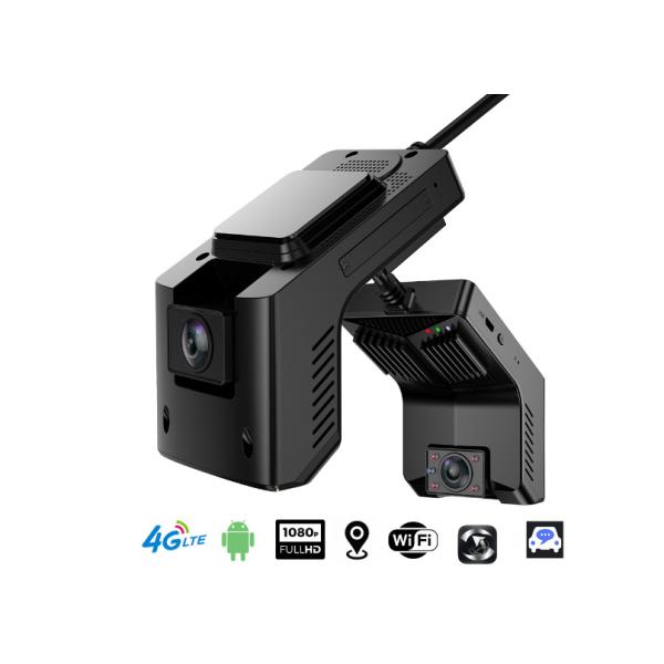 Fleet Management CMSV6 GPS 4G Dual Dash Camera With SOS DMS ADAS