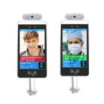 Facial Recognition Wall Mount LCD Display Android 8 Inch IPS LCD Screen With IC