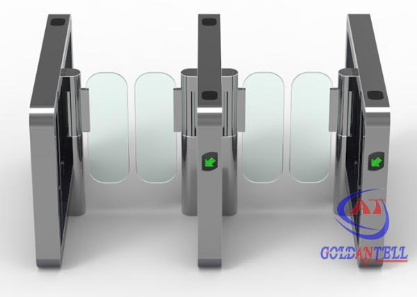 Buy Full Automatic Access Control Flap Barrier QR Code Reader Full Height at wholesale prices