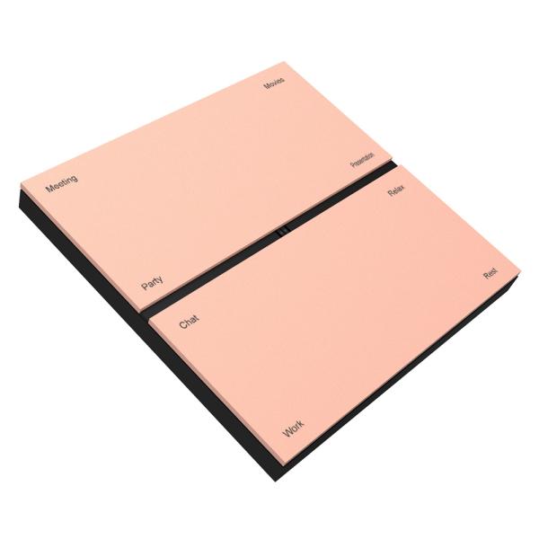 0.5W Smart Light Switch Panel Intelligent Control Keypad Supports Bus Communication