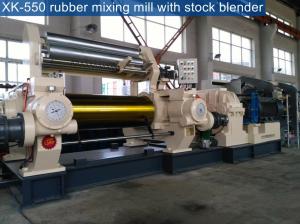 Quality 2 Open Roll Mixing Mill Machine XK560 Synthetic Rubber Process Machine for sale