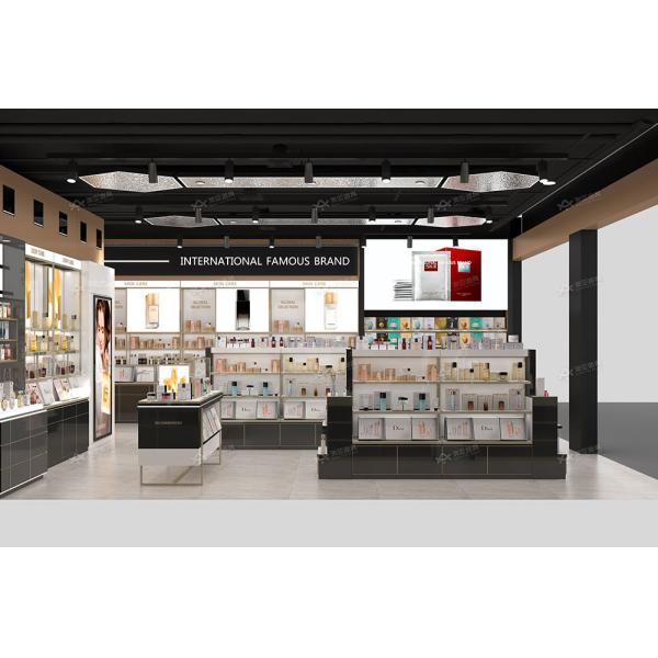 Les Classiques-Black Series Cosmetic Display Case Black Gold