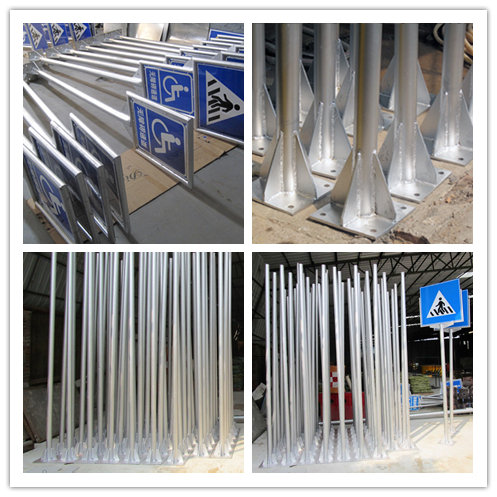 Durable Yellow Triangle Sheet Raffic Warning Danger Traffic Signs