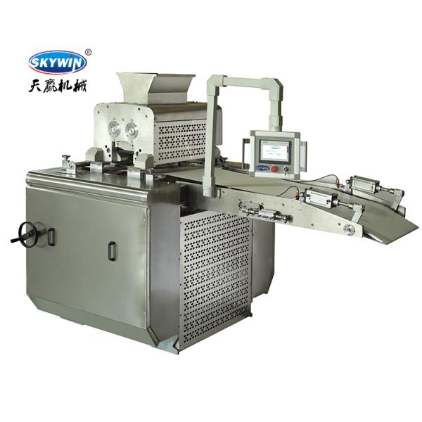 PLC Control Servo Motor Chocolate Cookies Manufacturing Machine