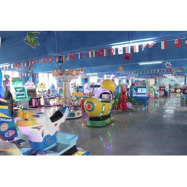 Video Ride Swing Kiddie Ride Driving Game Machine For Amusement Park
