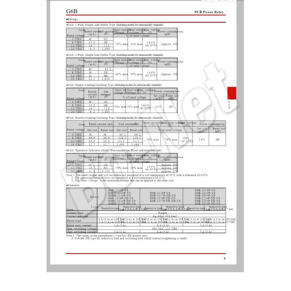 G6B-2214P-US-24VDC Omron orignal new electromagnetic relay G6B-2214P-US-24VDC