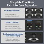 Intel Core i5 5200U Fanless PC With Dual LAN 6 COM And DDR4 RAM Up To 32G