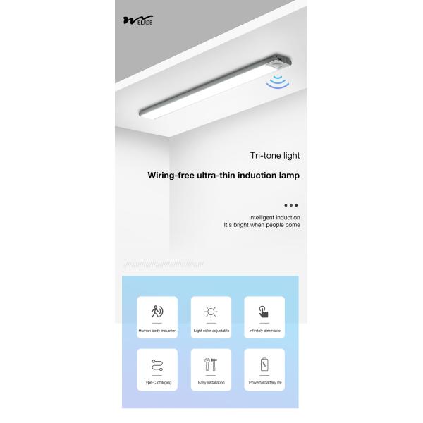 3500K 4100K 6000K Motion Sensor Closet Light Led Wardrobe Lights With Sensor