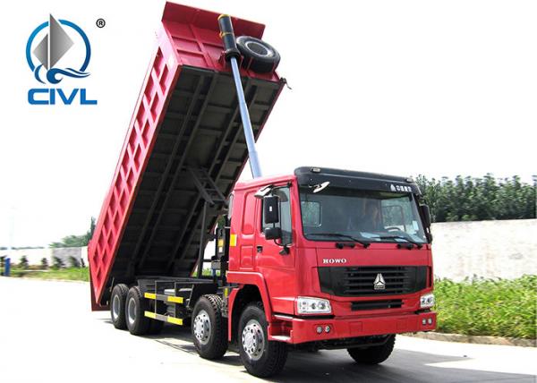 Buy New 12 Wheels Tipper Truck 371HP  euro II engine  LHD 40tons loading  20-30CBM Heavy Duty Dump Truck CVZZ3317N3567 at wholesale prices