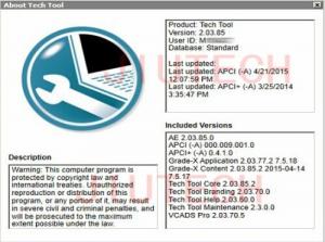 Quality VTT 2.03.85 PTT Development Model  Tech Tool DHL TNT Delivery for sale