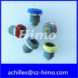 Quality wholesale push pull 10 pin lemo plastic chassis mount connector for cable connecting for sale