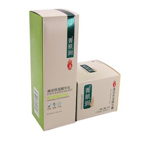 FSC Essence Cosmetic Packaging Boxes Paper Fold Box Offset Printing