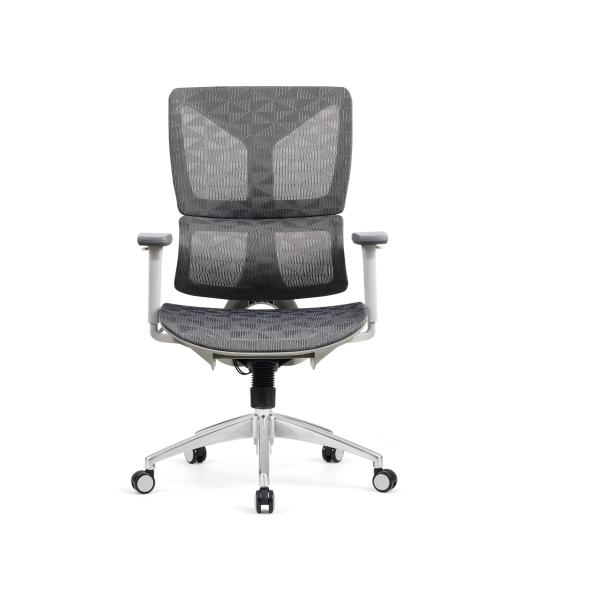 Swivel Tilt Mesh Seat Office Chair Flex Moon Mesh Operator Chair For Soothing Relaxing