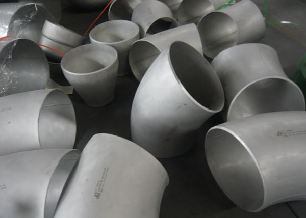 Buy Industrial 304 Stainless Steel Weld Fittings Anti - Corrosion For Transporting Fluids at wholesale prices