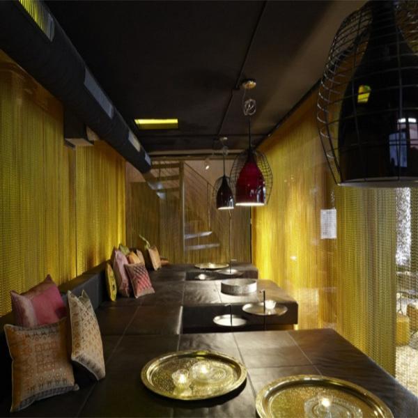 Aluminum Chain Link Curtain for hanging wall partition