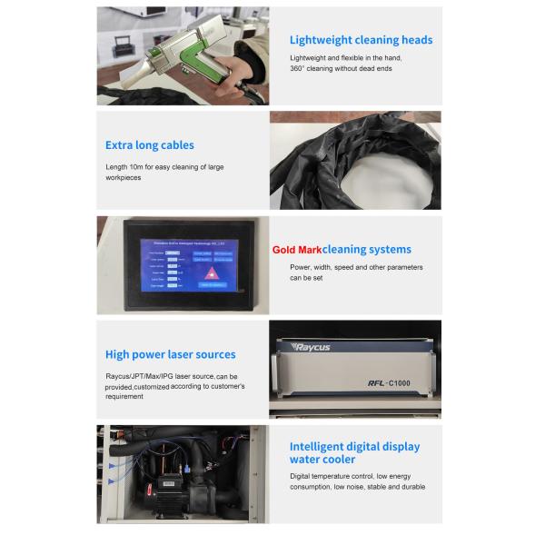 Practical 1000W Portable Laser Welder , Hotels Hand Held Laser Welding Machine