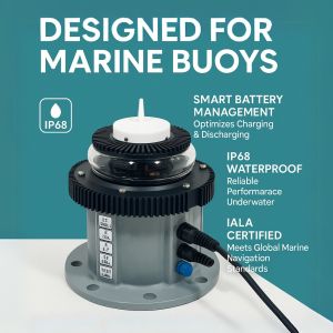 LED Marine Signal Light for Offshore Platforms – External AIS Supported