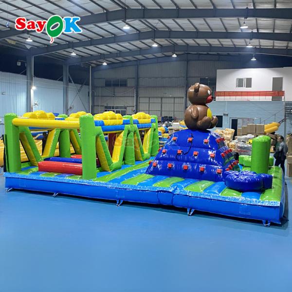 Commercial Inflatable Obstacle Course Giant Inflatable Playground Outdoor for Kids Inflatable Theme Park
