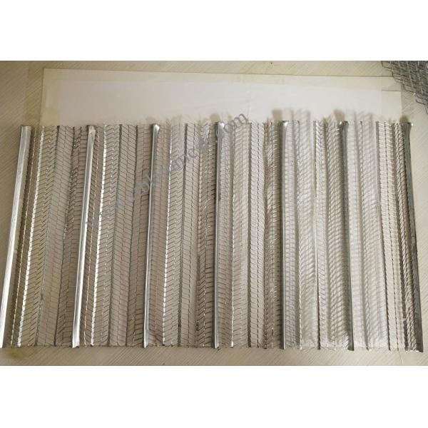8mm12mm Hole Expanded Rib Lath Mesh JF0708 2.4m Length 600mm Width