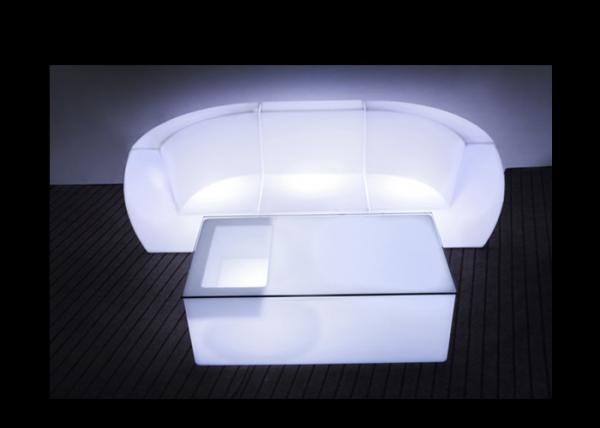 Buy Flashing LED Illuminated Furniture Glowing Light Up Sofa Lightweight For Home at wholesale prices