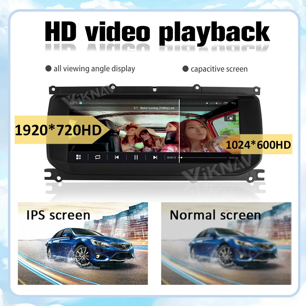 10.25 Inch Android Car Stereo Radio For Land Rover Evoque L551 L538 2012-2018 GPS Navigation Touch Screen DVD Player