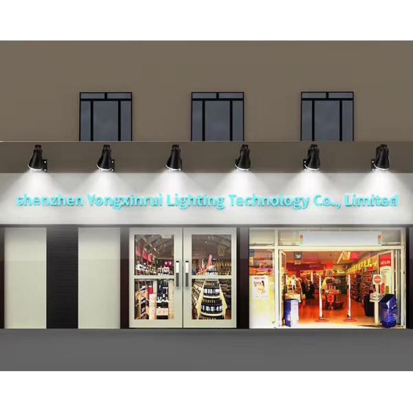 Color Temperature Adjustable Led Advertising Lights 36W Advertisement Light For Supermarket