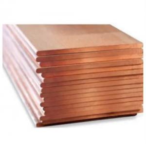 China 99.99% Cathode Copper Plate 1/4 1/8 Hard For Architectural Elements on sale