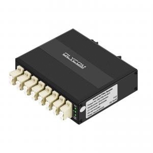 Quality D4*4B Industrial Optical Bypass Module Multimode LC Connector Din-Rail For Protection for sale